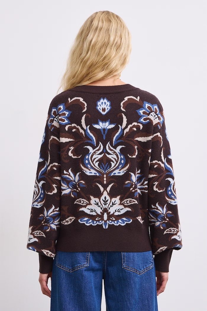 Odzież Medicine Sweter damski RW26-SWD600 brązowy