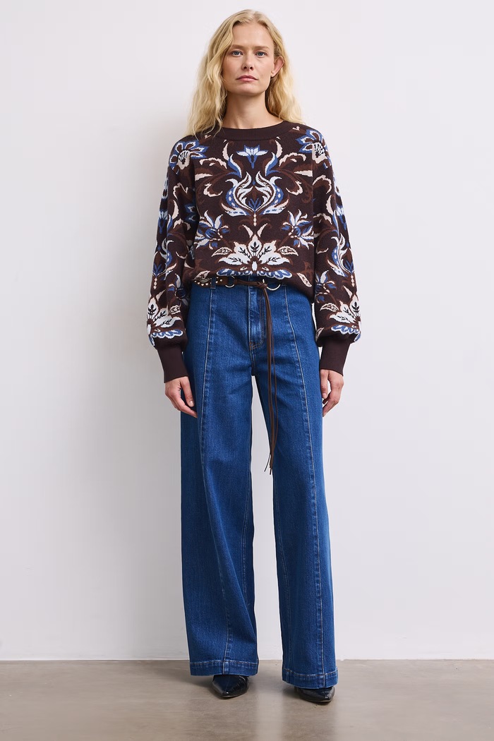 Sweter damski Medicine brązowy RW26-SWD600