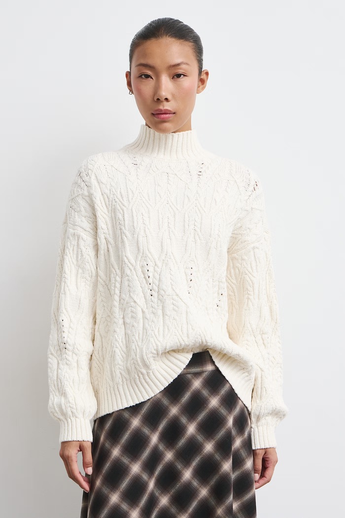 Medicine Sweter damski RW26-SWD712 beżowy RW26