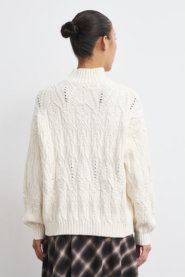 Sweter damski Medicine RW26-SWD712 beżowy