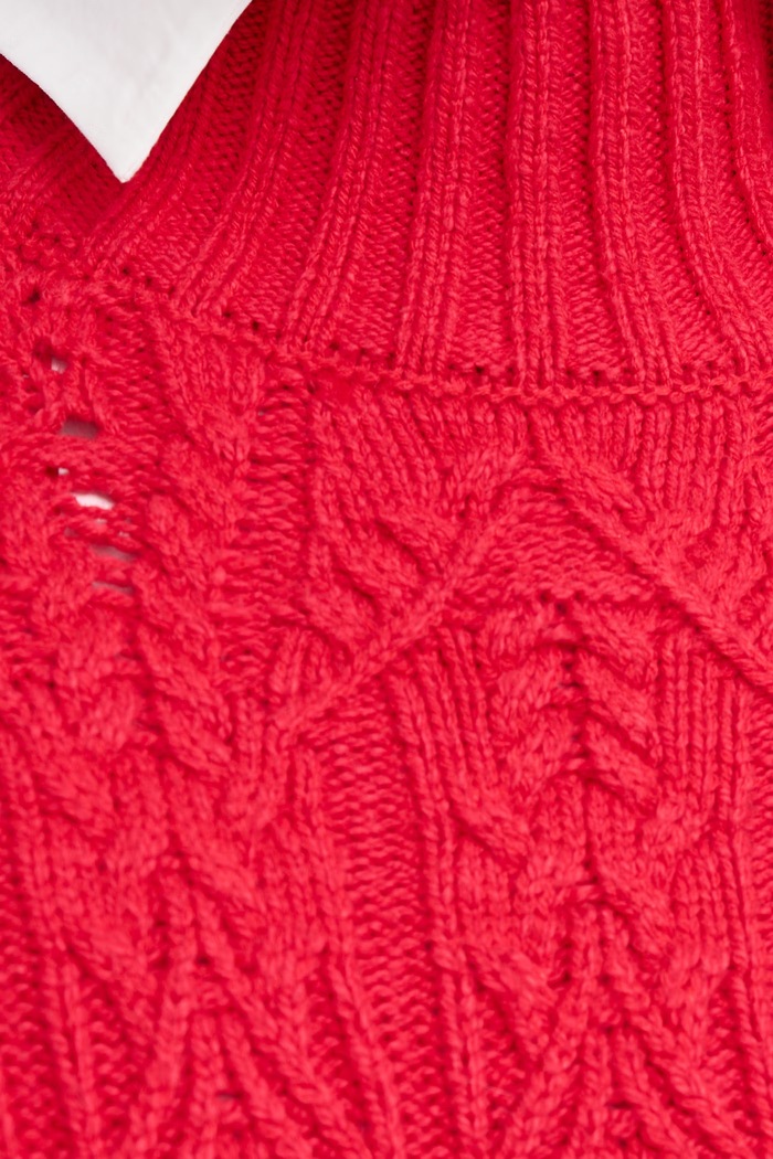 Sweter damski Medicine RW26-SWD712 czerwony