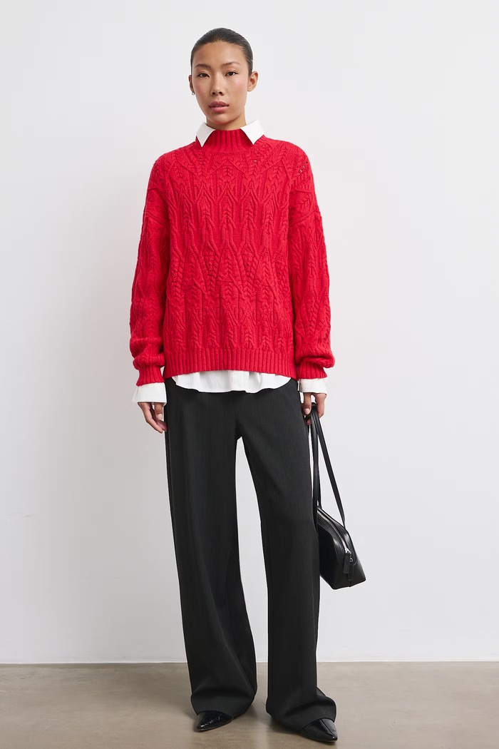 Sweter damski Medicine czerwony RW26-SWD712