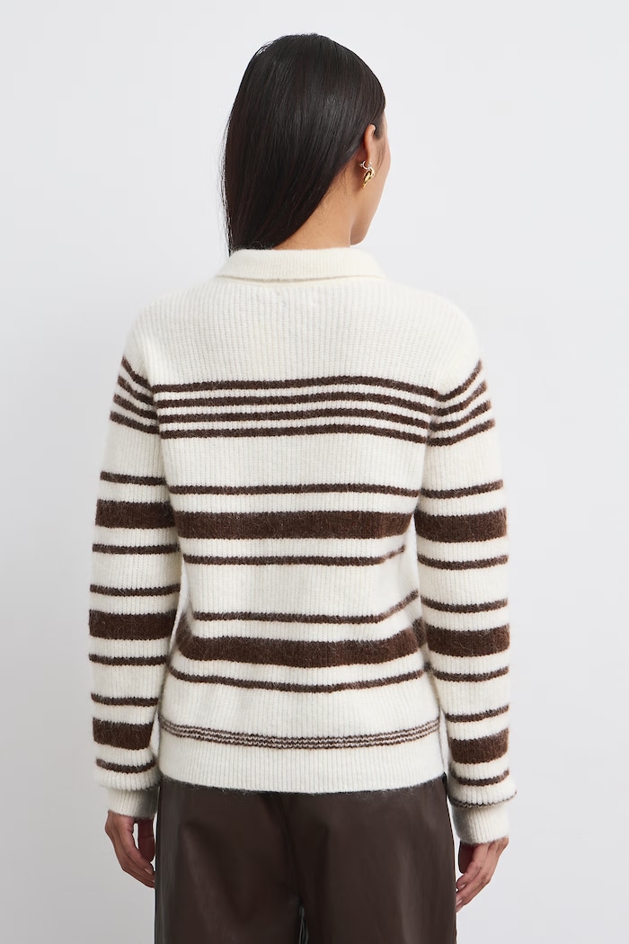 Sweter damski z wełną i moherem Medicine RW26-SWD813 beżowy