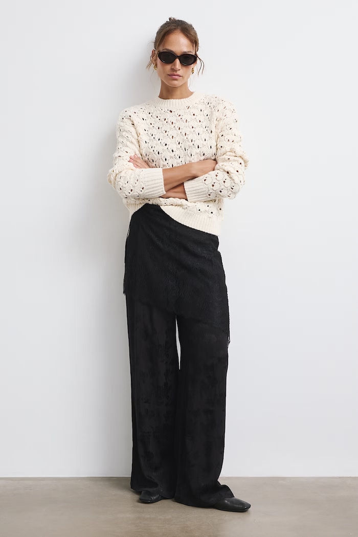 Medicine Sweter damski beżowy RW26-SWD814