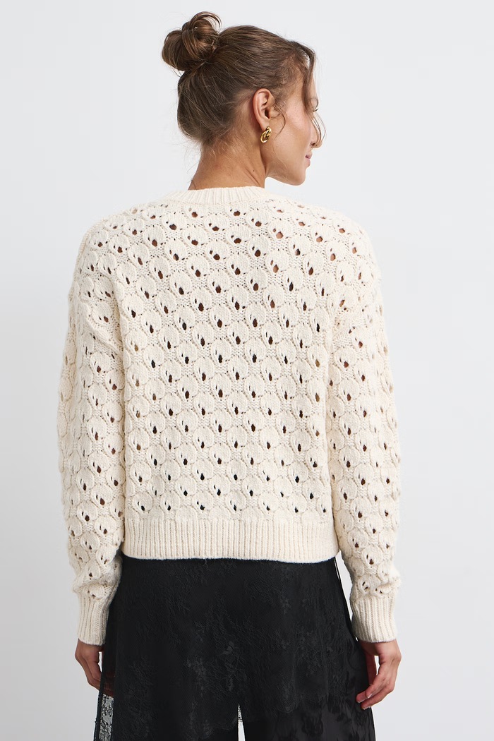 Sweter damski Medicine RW26-SWD814 beżowy