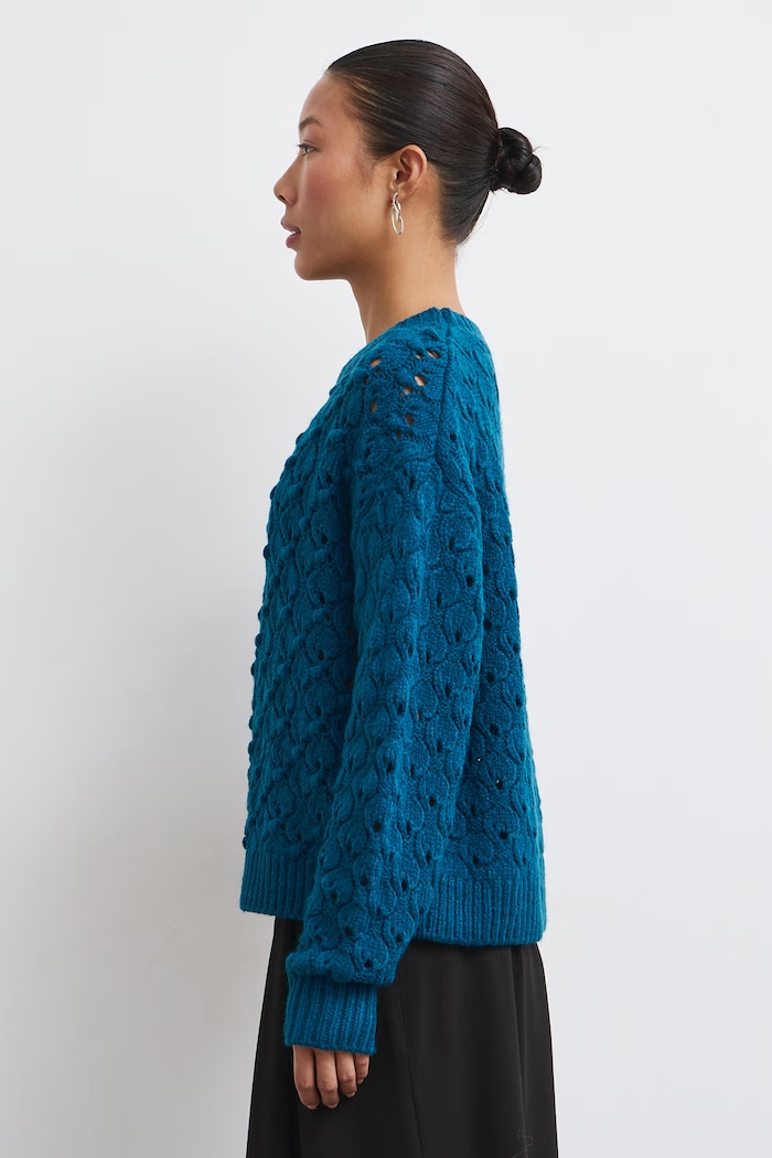 Odzież Medicine Sweter damski RW26-SWD814 turkusowy