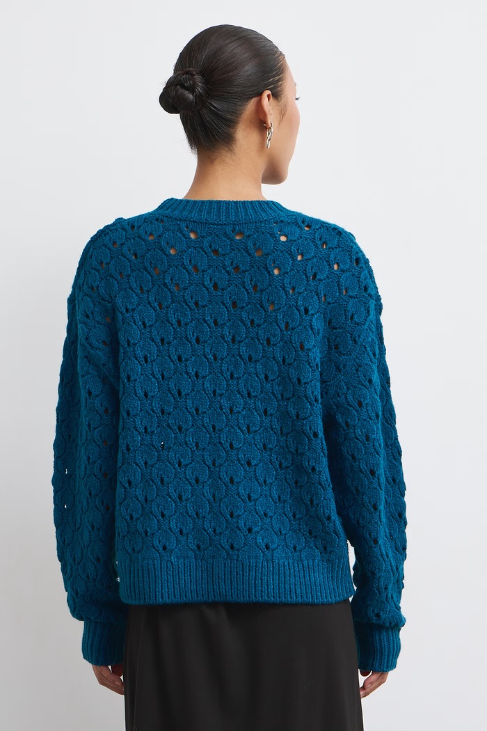 Sweter damski Medicine RW26-SWD814 turkusowy