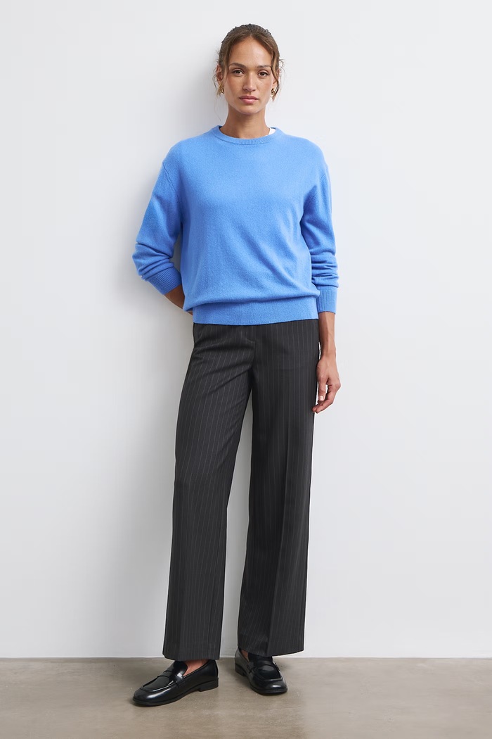 Sweter damski kaszmirowy Medicine niebieski RW26-SWD830