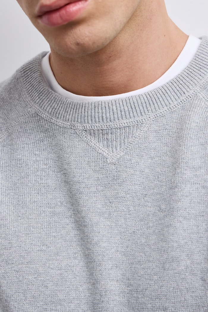 Medicine Sweter męski z dodatkiem wełny RW26-SWM061