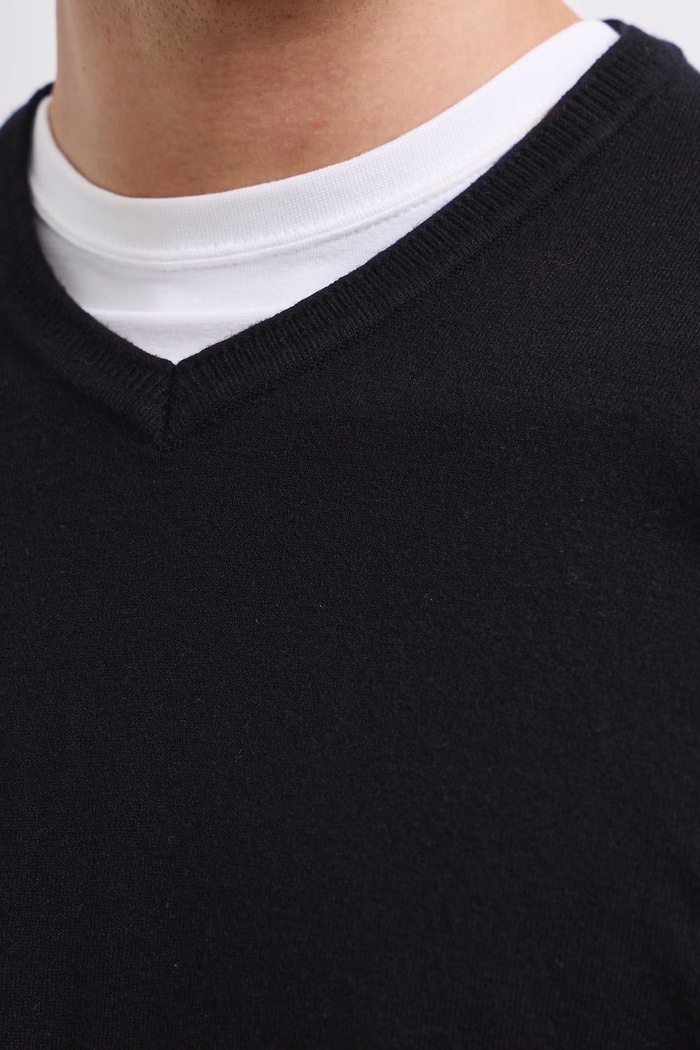 Medicine Sweter męski z dodatkiem wełny RW26-SWM062