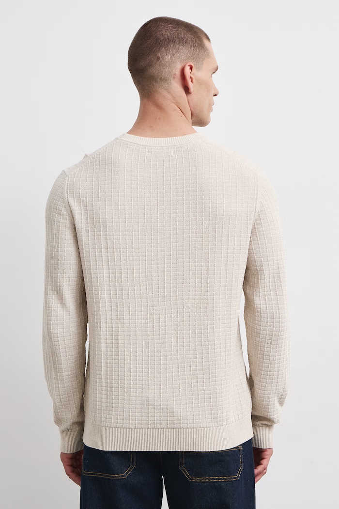 Odzież Medicine Sweter męski RW26-SWM070 beżowy