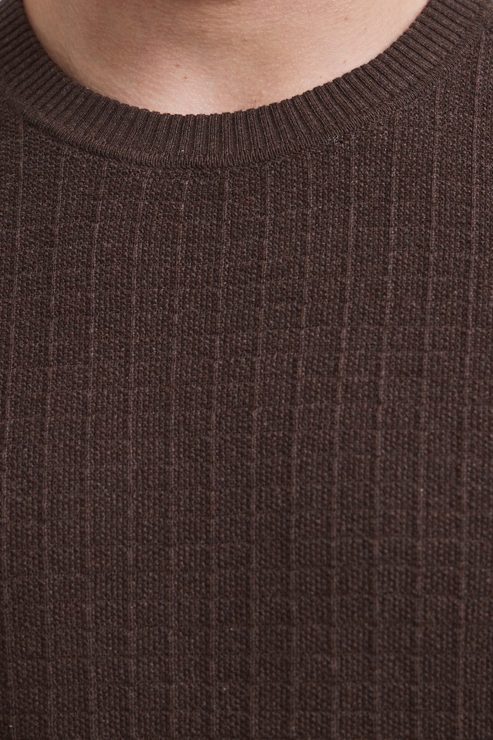 Sweter męski Medicine RW26-SWM070 brązowy