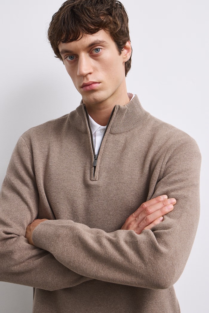 Sweter męski Medicine brązowy RW26-SWM600