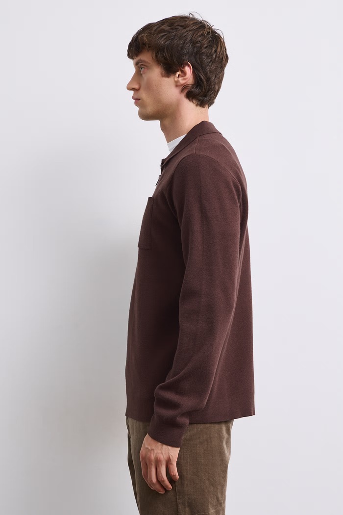 Sweter męski z wiskozą Medicine RW26-SWM601 brązowy