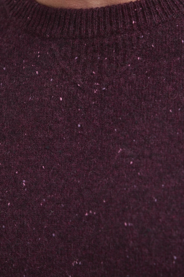 Sweter męski z wełną Medicine RW26-SWM702 bordowy