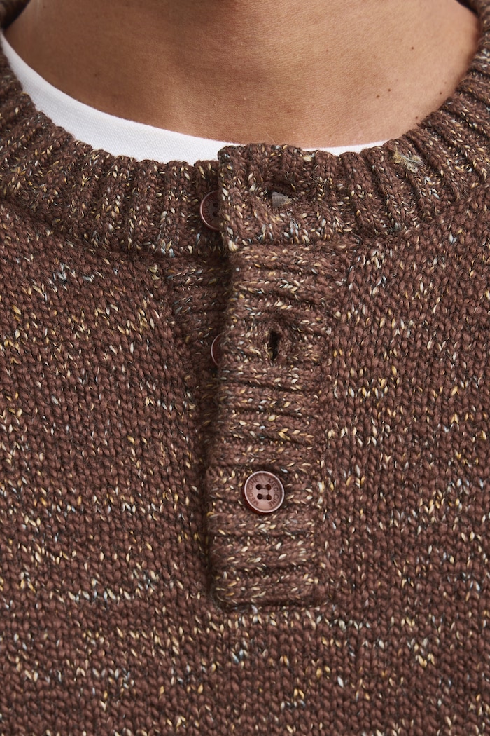Sweter męski Medicine RW26-SWM905 brązowy
