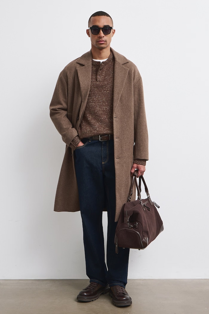 Sweter męski Medicine brązowy RW26-SWM905