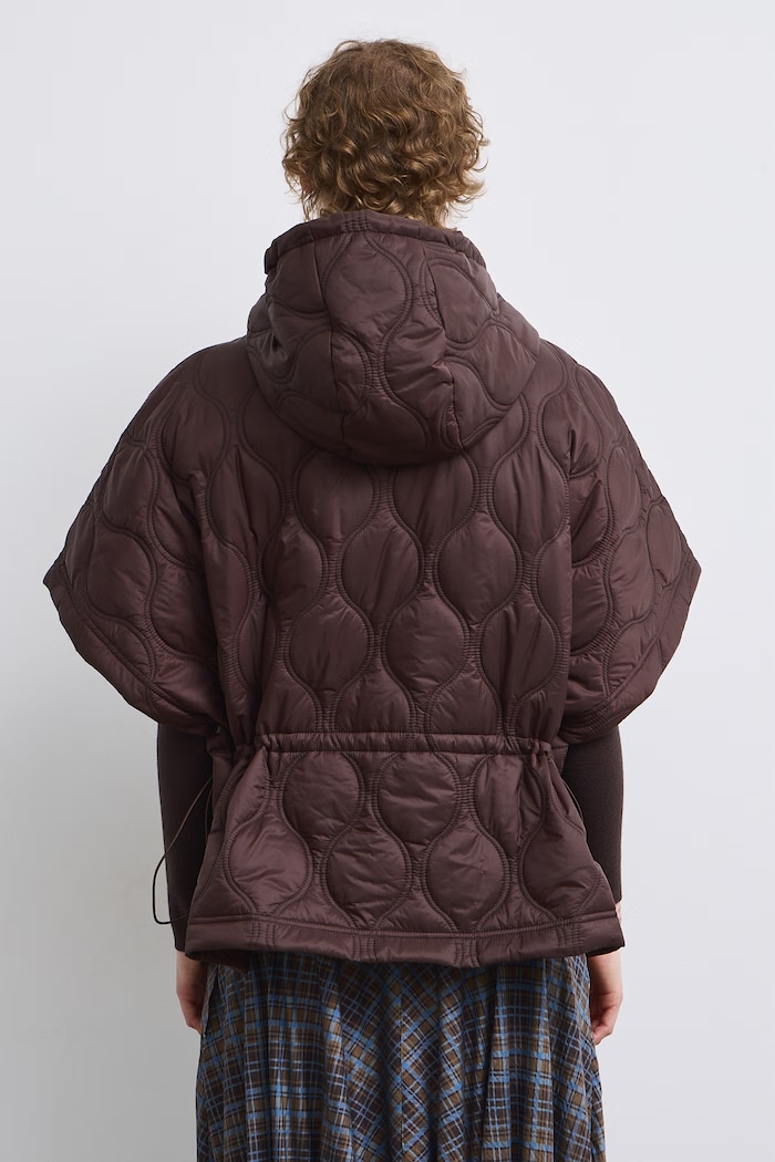 Odzież Medicine Poncho damskie RW26-SYD503 brązowy