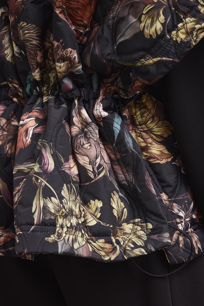 Poncho damskie z motywem zwierzęcym RW26-SYD503 czarny