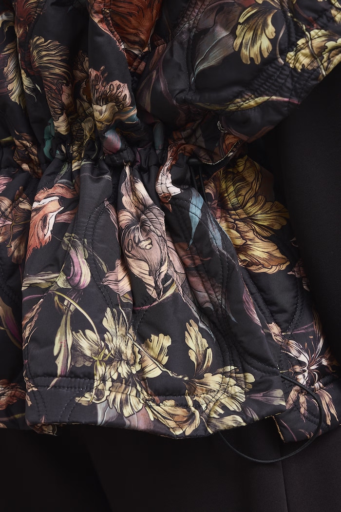 Poncho damskie z motywem zwierzęcym RW26-SYD503 czarny