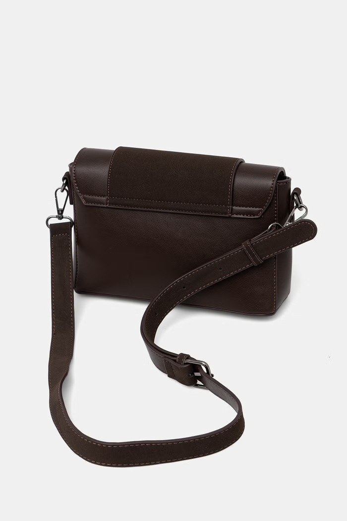 Akcesoria Medicine torebka crossbody damska z imitacji skóry RW26-TOD200 brązowy