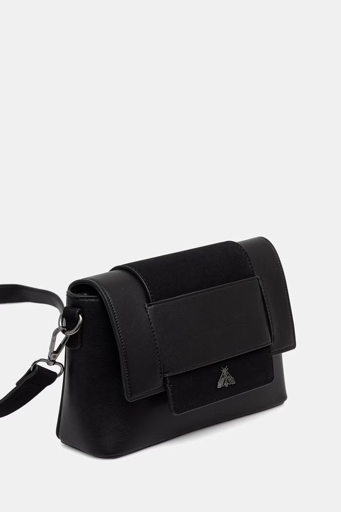 Medicine torebka crossbody damska z imitacji skóry RW26-TOD200 czarny RW26