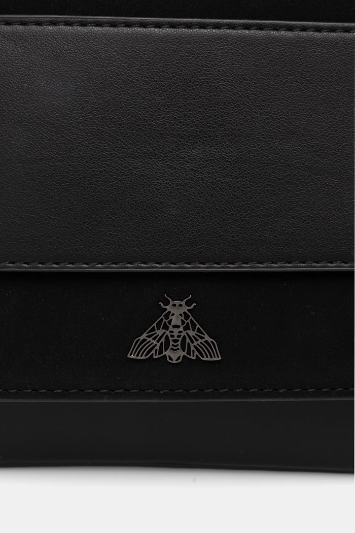 Medicine torebka crossbody damska z imitacji skóry czarny RW26-TOD200
