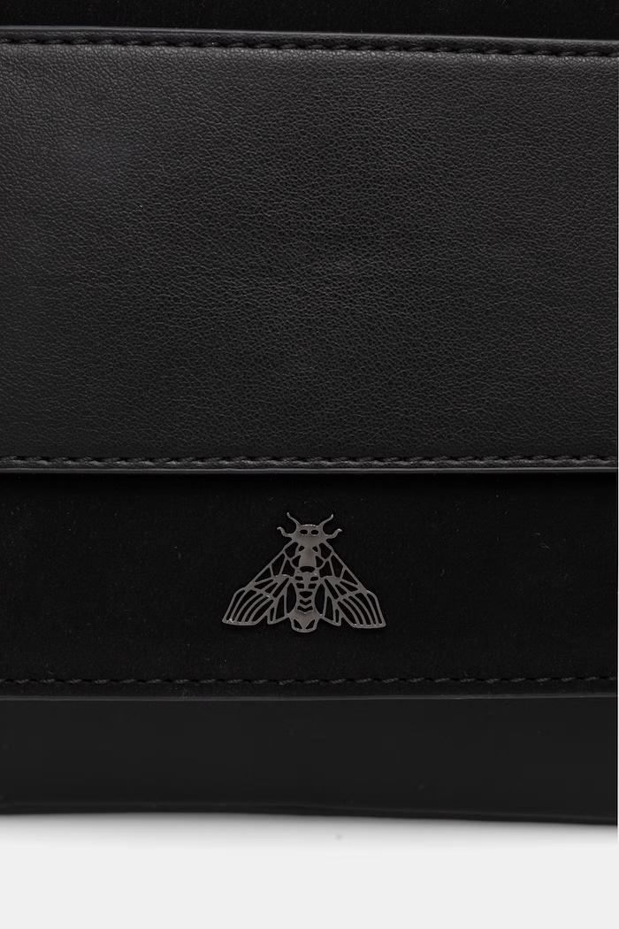 Medicine torebka crossbody damska z imitacji skóry czarny RW26-TOD200