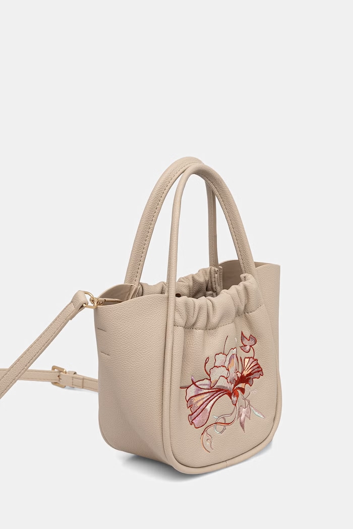 Medicine torebka crossbody damska z imitacji skóry RW26-TOD204 beżowy RW26