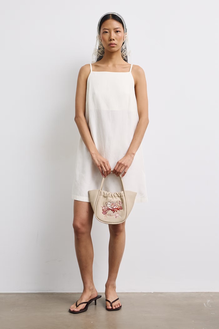 Crossbody kabelka dámská z imitace kůže s výšivkami RW26-TOD204