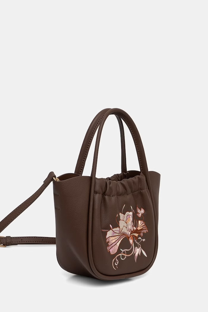 Medicine torebka crossbody damska z imitacji skóry RW26-TOD204 brązowy RW26