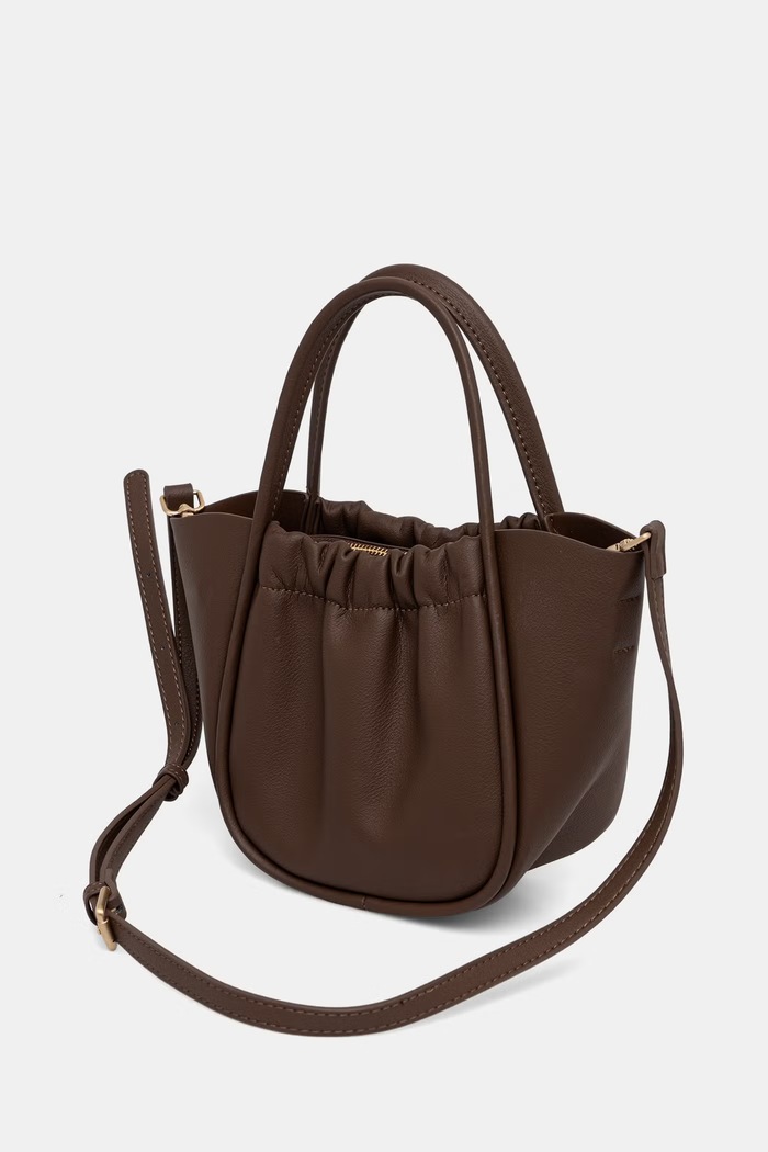 Akcesoria Medicine torebka crossbody damska z imitacji skóry RW26-TOD204 brązowy