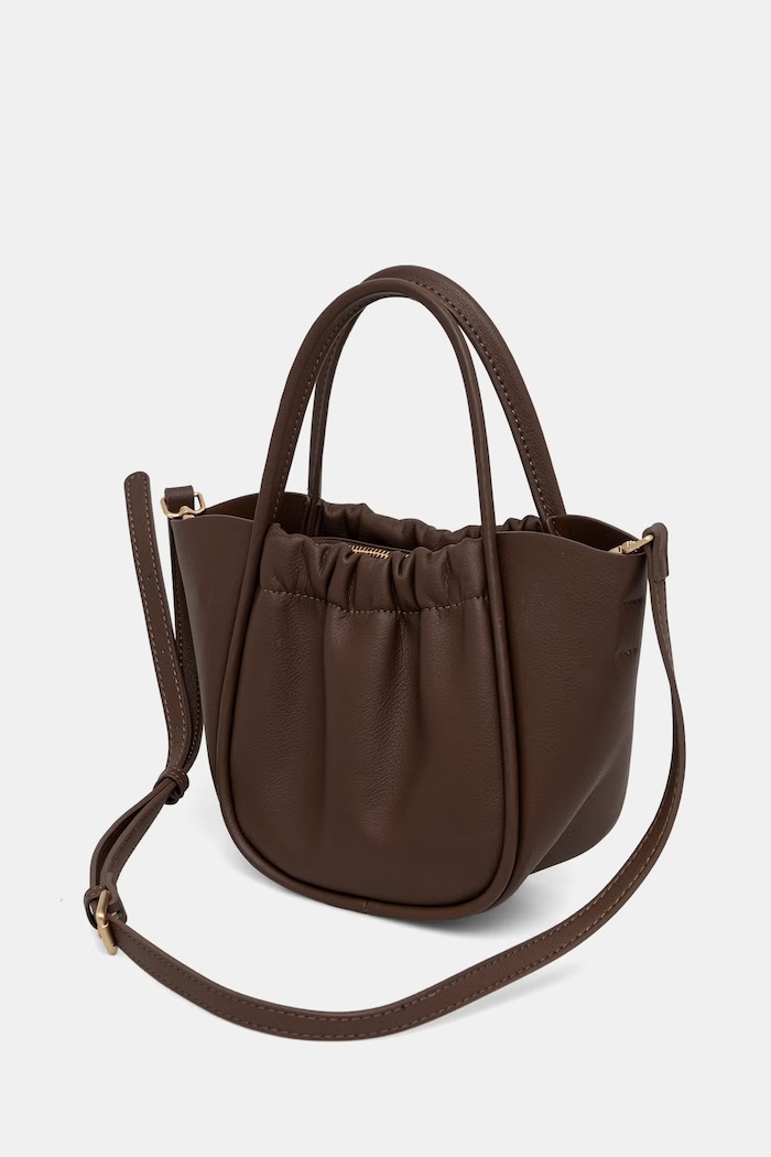 Akcesoria Medicine torebka crossbody damska z imitacji skóry RW26-TOD204 brązowy
