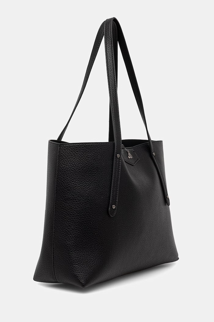 Akcesoria Medicine torebka shopper damska z imitacji skóry RW26-TOD209 czarny