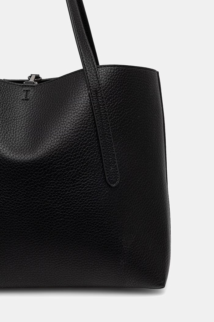 Medicine torebka shopper damska z imitacji skóry czarny RW26-TOD209