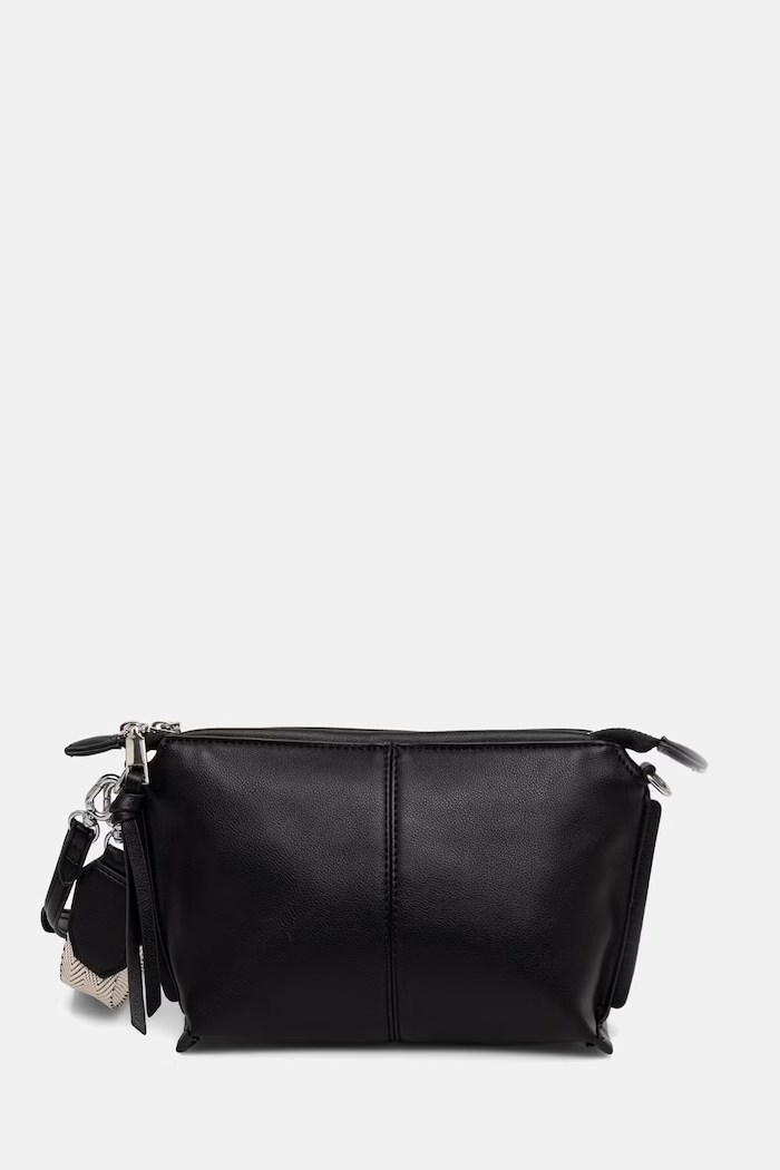 Crossbody kabelka dámska z imitácie kože čierna RW26-TOD210