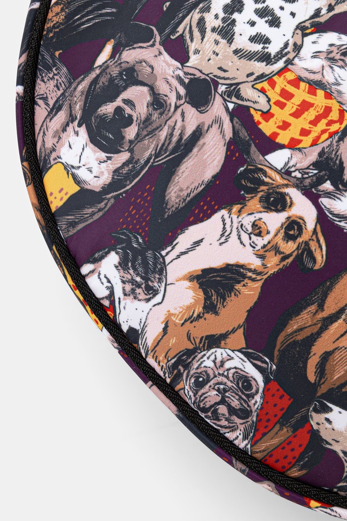Nerka podróżna damska z motywem zwierzęcym multicolor RW26-TOD312