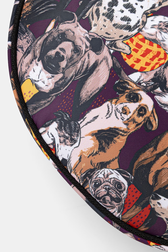 Nerka podróżna damska z motywem zwierzęcym multicolor RW26-TOD312