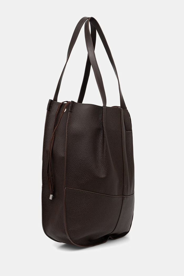 Medicine torebka shopper damska z imitacji skóry RW26-TOD314 brązowy RW26