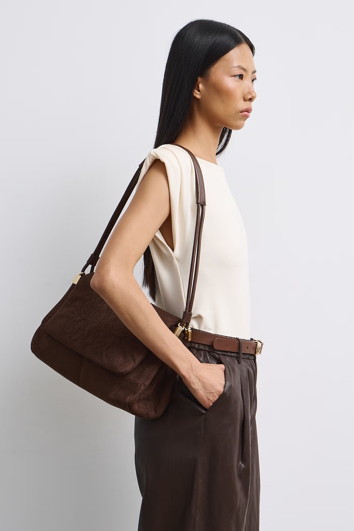 Medicine Torebka crossbody damska z imitacji zamszu RW26-TOD402