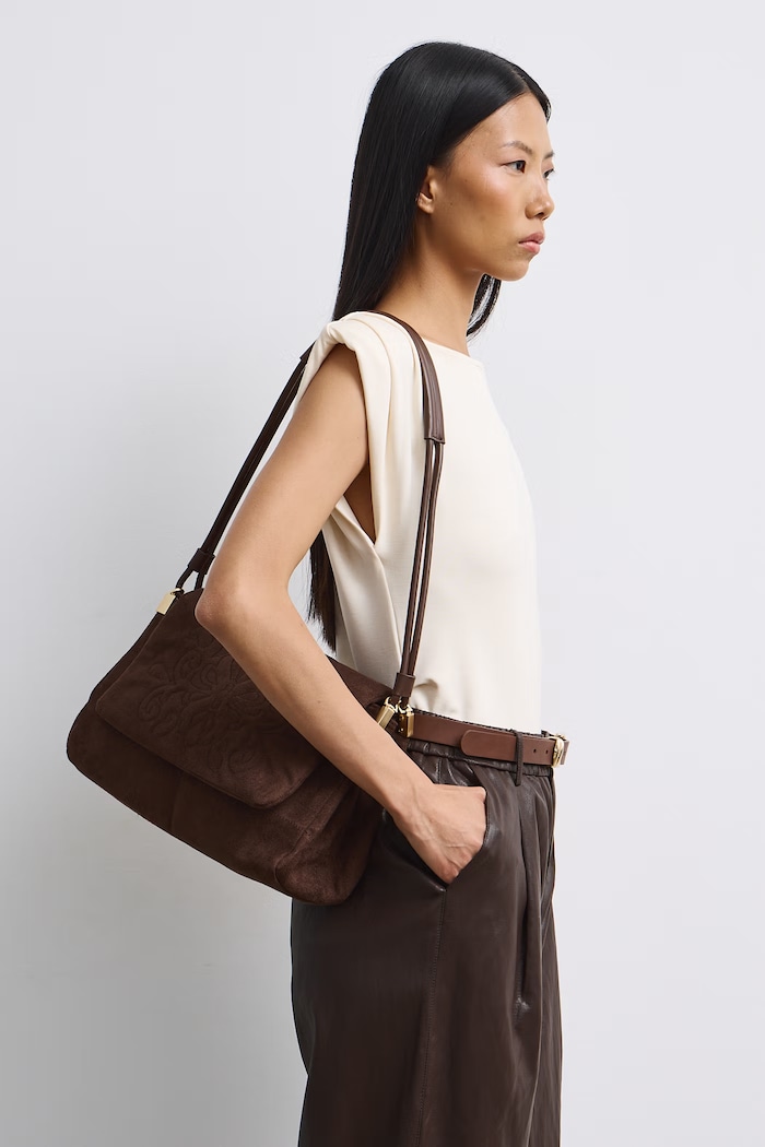 Medicine Torebka crossbody damska z imitacji zamszu RW26-TOD402