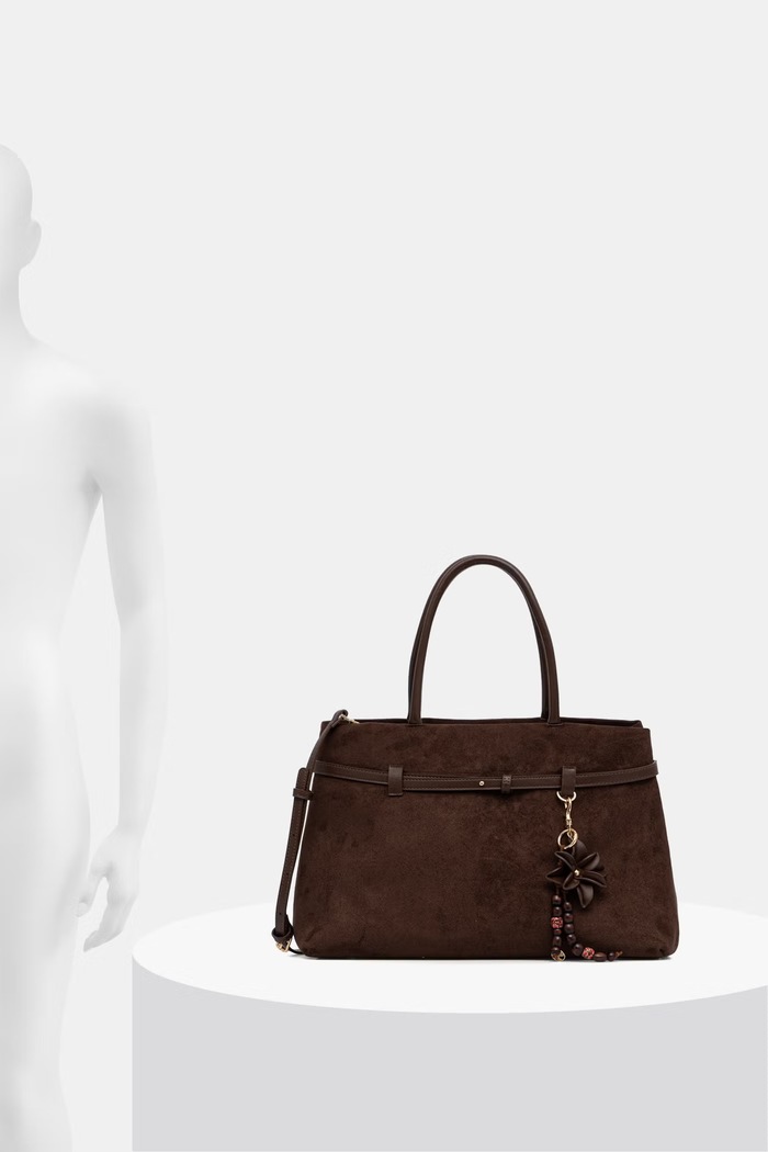 Medicine Torebka shopper damska z imitacji zamszu RW26-TOD407