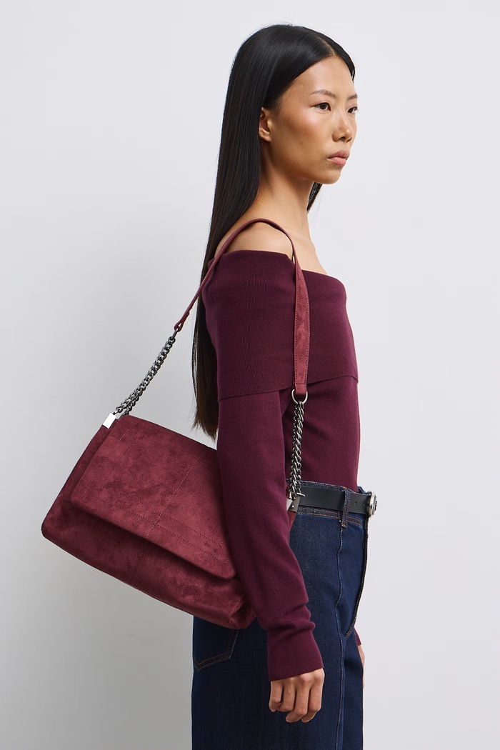 Medicine Torebka crossbody damska z imitacji zamszu RW26-TOD410