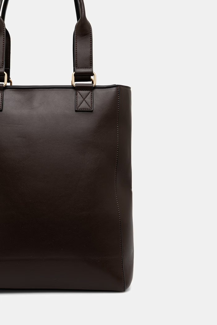Torebka shopper damska z imitacji skóry Medicine RW26-TOD511 brązowy