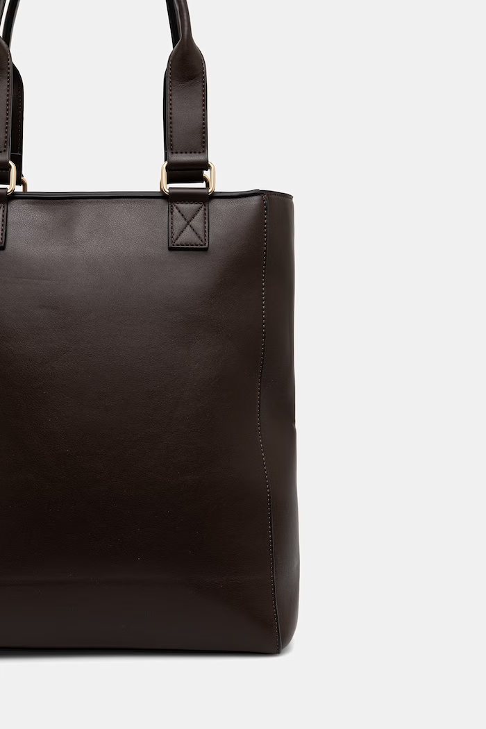 Torebka shopper damska z imitacji skóry Medicine RW26-TOD511 brązowy