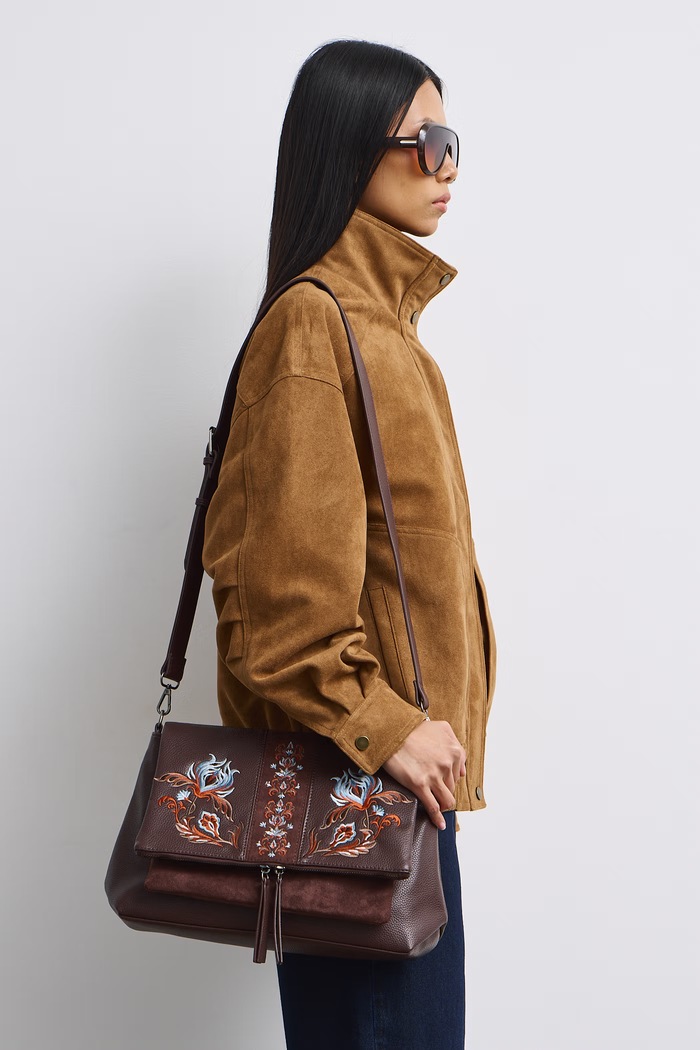Medicine Torebka crossbody damska brązowy RW26-TOD602