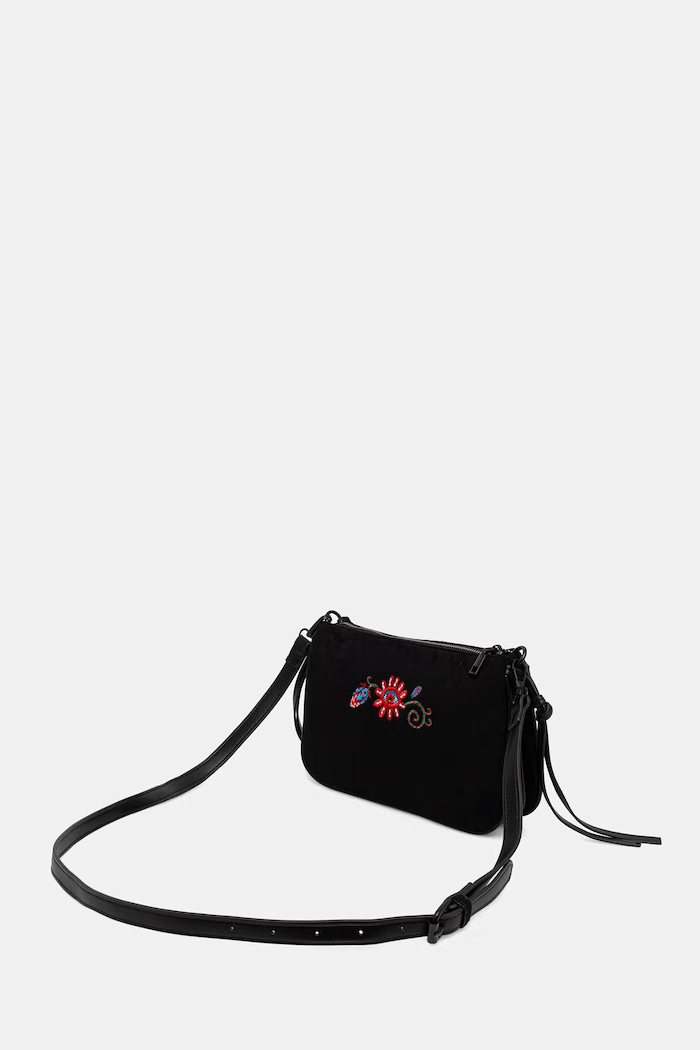 Torebka crossbody damska z imitacji zamszu Medicine RW26-TOD651 multicolor