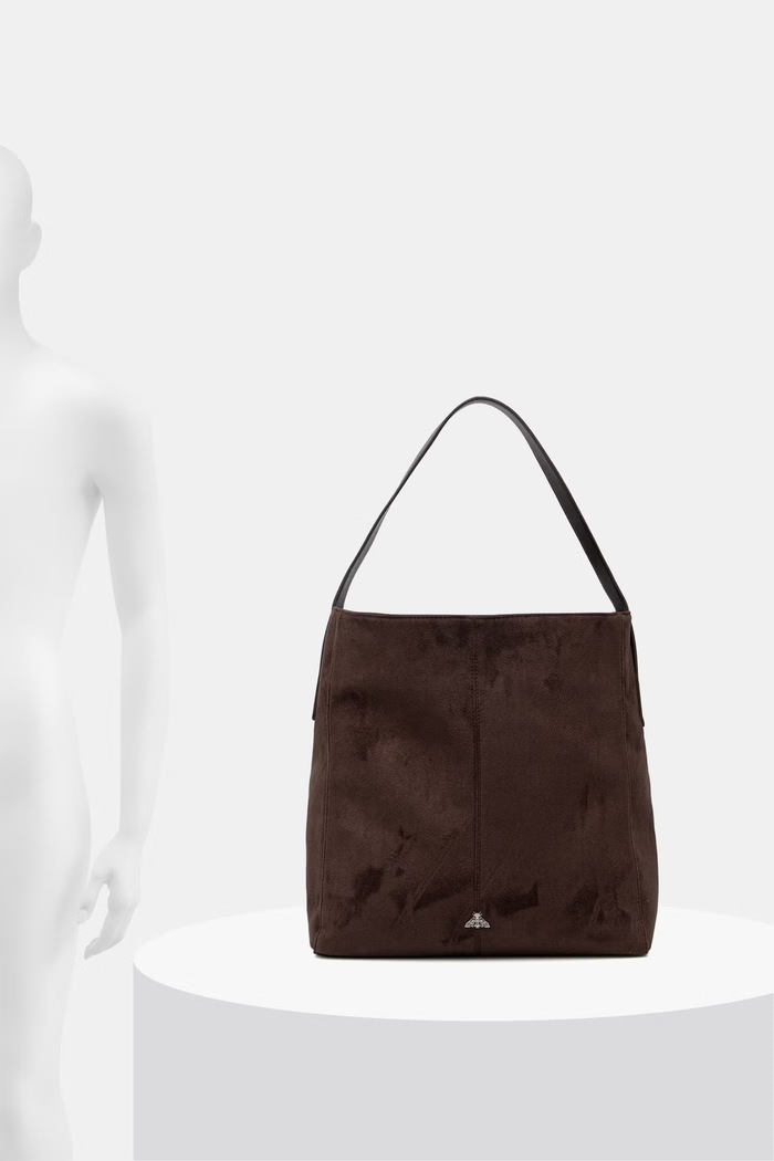 Medicine Torebka hobo damska z imitacji zamszu RW26-TOD905
