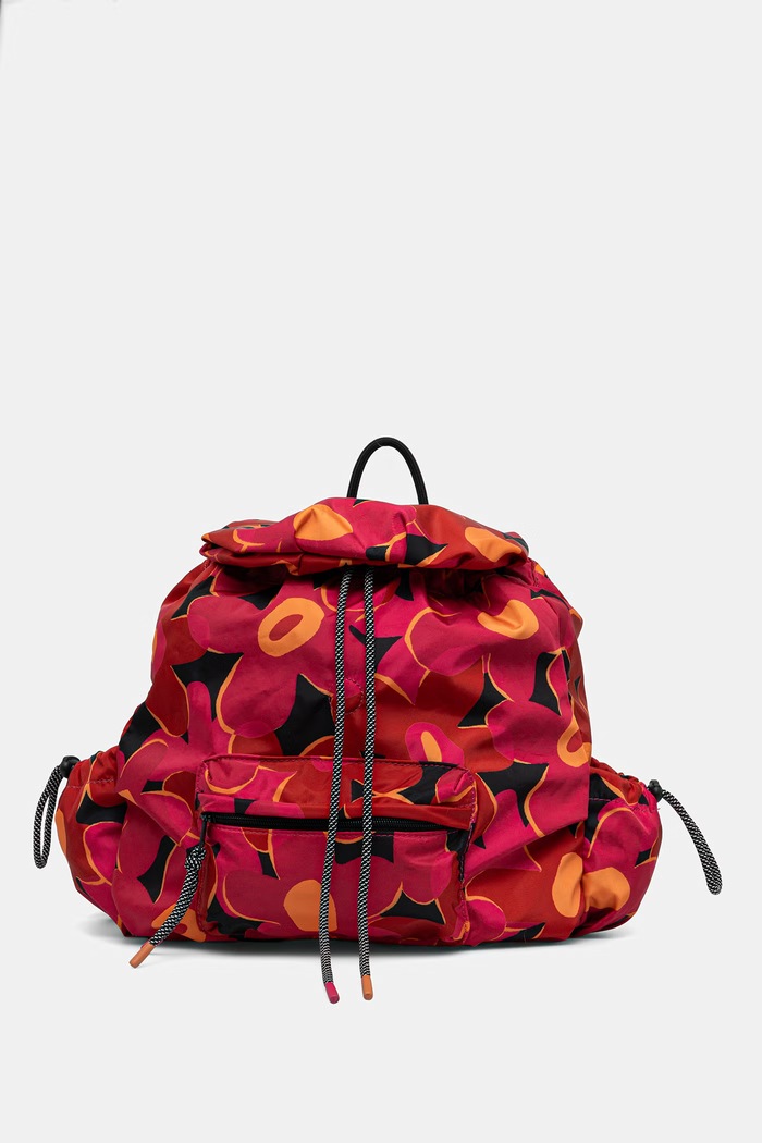 Plecak damski w kwiaty RW26-TPD100 multicolor RW26