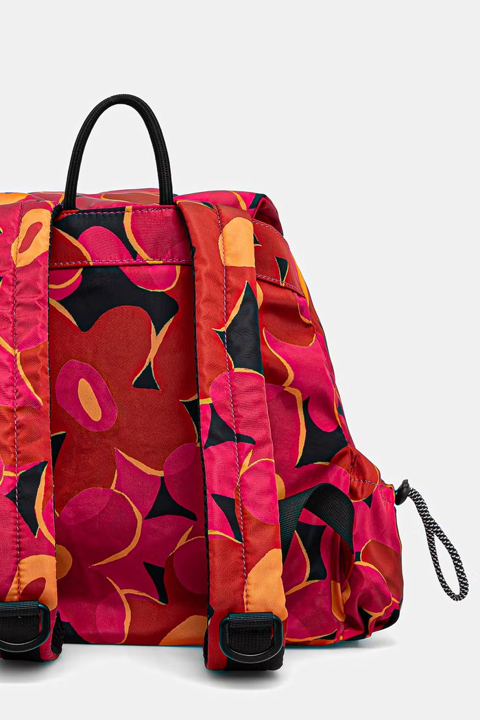 Plecak damski w kwiaty multicolor RW26-TPD100